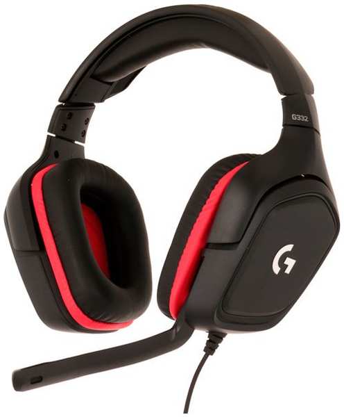 Компьютерная гарнитура Logitech G332 Leatheratte (981-000757) 971000285435698