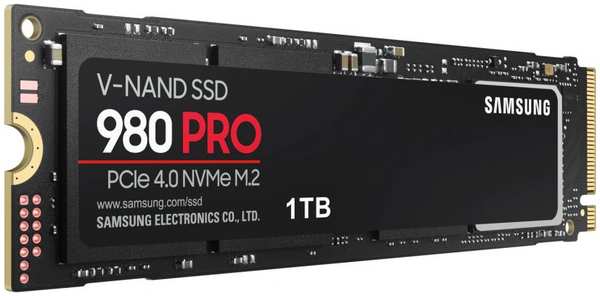 SSD накопитель Samsung 980 PRO 1ТБ M.2 2280 PCI-E x4 NVMe (MZ-V8P1T0BW) 971000290444698