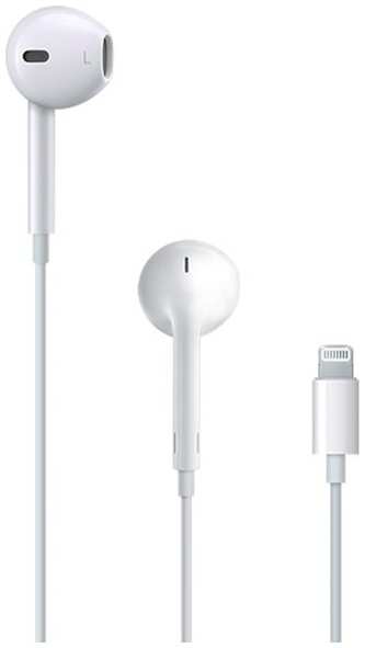 Наушники Apple EarPods Lightning белый (MMTN2ZM/A) 971000294596698