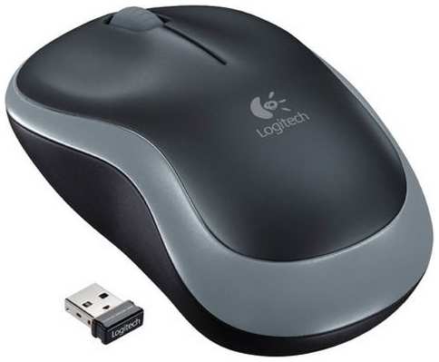 Компьютерная мышь Logitech M185 серый (910-002238) 971000691787698