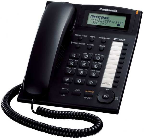 Проводной телефон Panasonic KX-TS2388RUB 971000692673698
