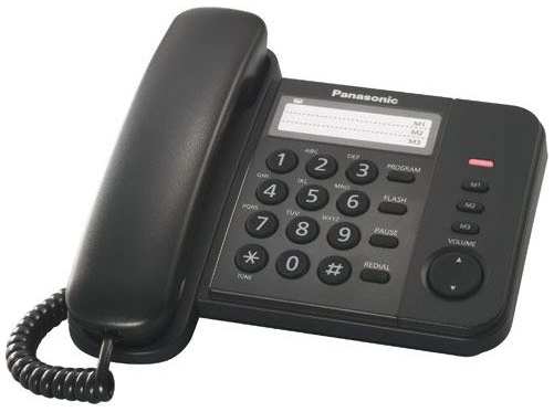 Проводной телефон Panasonic KX-TS2352RUB 971000692674698