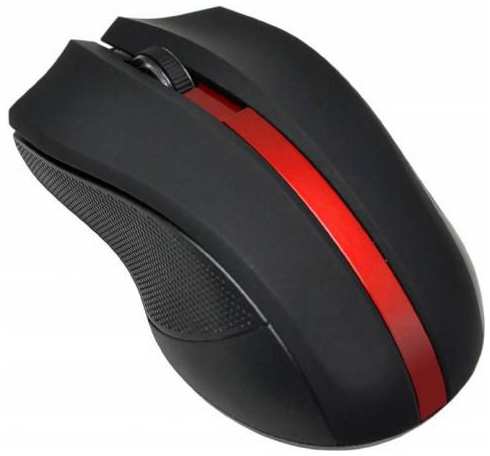 Компьютерная мышь Oklick 615MW черный/красный 971000711372698