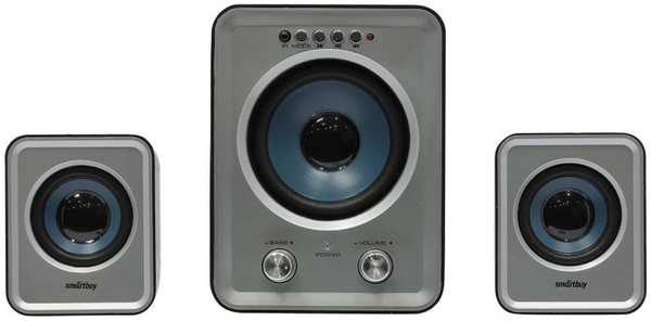Компьютерная акустика Smartbuy BUZZ SBA-2600 черный/серый 971000713555698