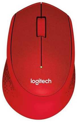 Компьютерная мышь Logitech M330 красный (910-004911) 971000716802698