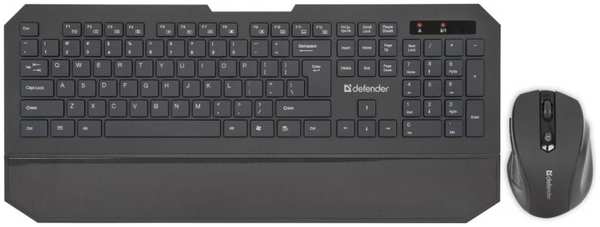 Комплект мыши и клавиатуры Defender Berkeley C-925 черный (45925) 971000724795698