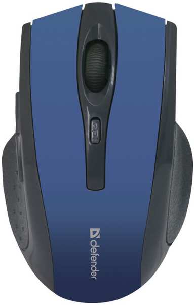 Компьютерная мышь Defender MM-665 синий (52667) 971000730442698