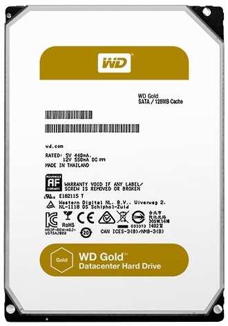 Жесткий диск Western Digital Gold SATA-III/1Tb/7200rpm/128Mb/3.5 (WD1005FBYZ) 971000730881698