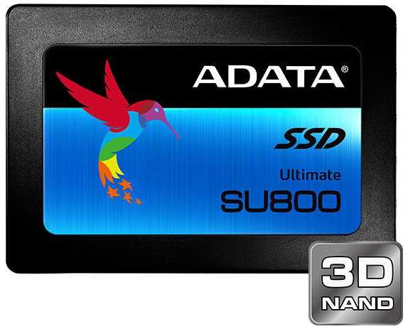 SSD накопитель A-Data SU800 SATA III/256Gb/2.5 (ASU800SS-256GT-C)