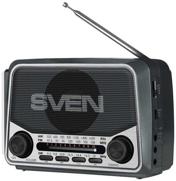 Радиоприёмник Sven SRP-525 серый 971000731732698