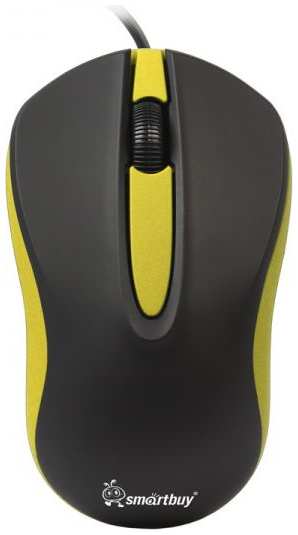 Компьютерная мышь Smartbuy SBM-329-KY ONE черно-желтая 971000738044698