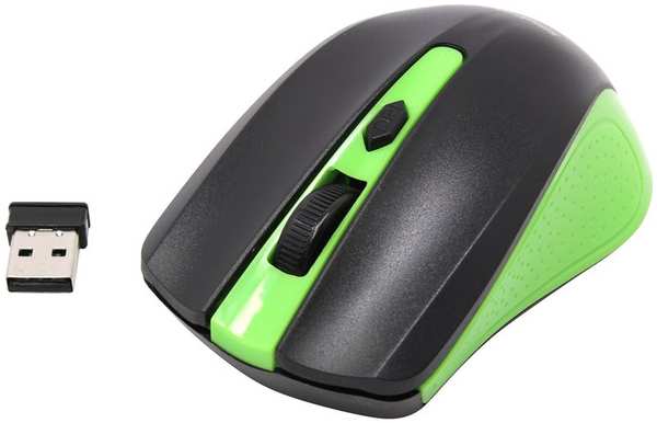 Компьютерная мышь Smartbuy SBM-352AG-GK ONE зелено-черная 971000738064698