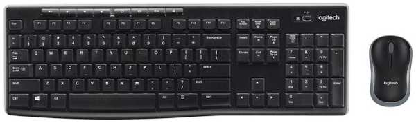 Комплект мыши и клавиатуры Logitech MK270 Black (920-004518) 971000767804698
