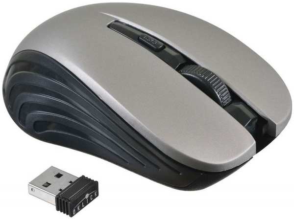 Компьютерная мышь Oklick 545MW черный/серый USB 971000770601698