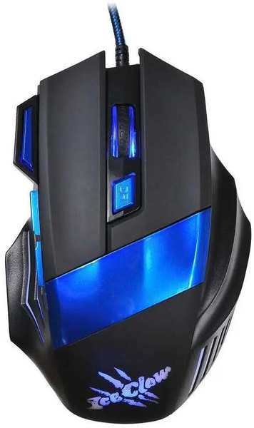 Компьютерная мышь Oklick 775G черный/синий USB 971000770638698