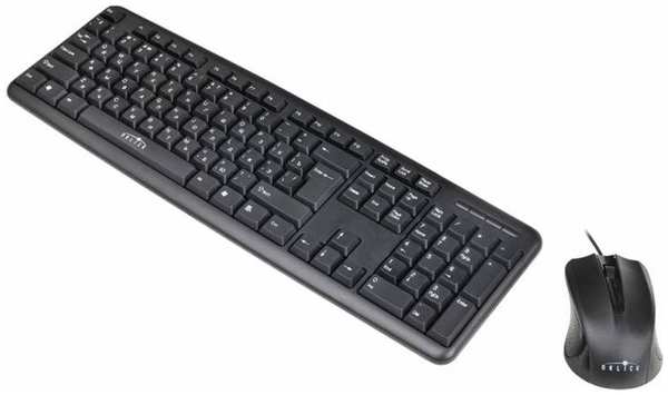 Комплект мыши и клавиатуры Oklick 600M черный USB 971000770650698