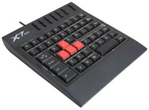 Клавиатура A4Tech X7-G100 черный 971000771172698