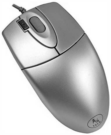 Компьютерная мышь A4Tech OP-620D USB серебристый 971000771191698