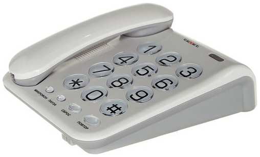Проводной телефон TeXet TX-262 серый 971000774980698