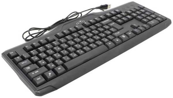 Клавиатура Oklick 170M черный USB 971000778393698