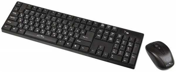 Комплект мыши и клавиатуры Oklick 210M черный USB 971000779244698