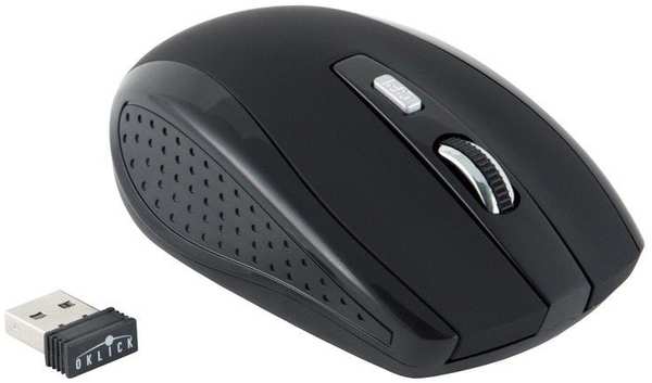 Компьютерная мышь Oklick 455MW черный USB 971000779733698