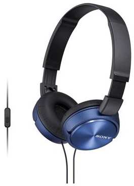 Наушники Sony MDR-ZX310AP синий 971000785607698