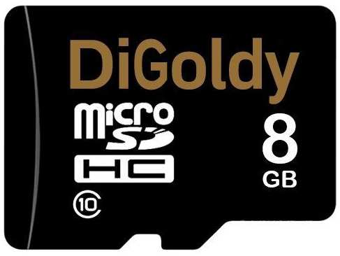 Карта памяти Digoldy microSDHC 8GB Class10 971000792931698