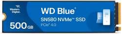 SSD накопитель Western Digital BLUE SN580 M.2 2280 500GB (WDS500G3B0E)