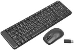 Комплект мыши и клавиатуры Logitech MK220 black (920-003236)
