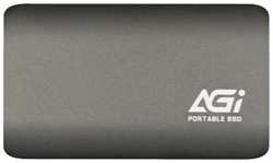 Внешний жесткий диск AGi ED138 USB-C 2TB серый (AGI2T0GIMED138)