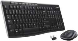 Комплект мыши и клавиатуры Logitech MK270 / USB (920-003381)
