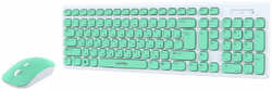 Комплект мыши и клавиатуры Smartbuy ONE SBC-250288AG-WG бело-зеленый
