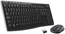 Комплект мыши и клавиатуры Logitech MK270 черный / черный (920-004509)