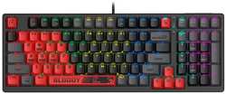 Клавиатура A4Tech Bloody S98 Sports Red красный / черный