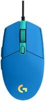 Компьютерная мышь Logitech G102 LightSync синий (910-005810)