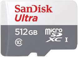 Карта памяти Sandisk MicroSDXC Ultra UHS-I 100MB / s 512GB без адаптера (SDSQUNR-512G)