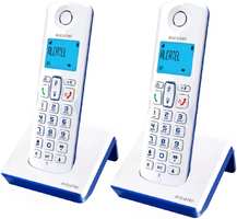 Радиотелефон Alcatel S230 Duo ru white (2шт)