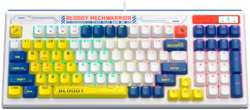 Клавиатура A4Tech Bloody B950 синий / белый