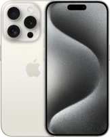 Телефон Apple iPhone 15 Pro (A3104) 512Gb белый титан (MTQE3ZA / A)
