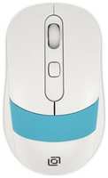 Компьютерная мышь Oklick 310MW белый / синий