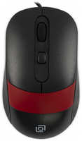 Компьютерная мышь Oklick 310M черный / красный