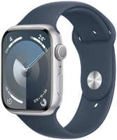 Умные часы Apple Watch Series 9 (A2978)41мм серебристый / синий (MR913ZP / A)