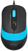Компьютерная мышь A4Tech Fstyler FM10S черный / голубой