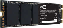SSD накопитель PC Pet M.2 2280 OEM SATA III 256Gb (PCPS256G1)