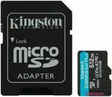 Карта памяти Kingston Canvas Go Plus SDCG3/128GB +adapter