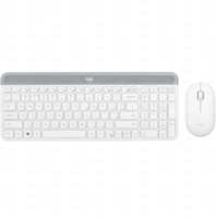 Комплект мыши и клавиатуры Logitech Combo MK470 белый (920-009207)