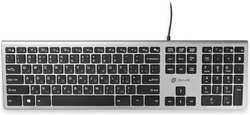 Клавиатура Oklick 890S серый