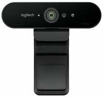 Веб-камера Logitech Brio Ultra HD черный (960-001105 / 960-001107)
