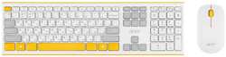 Комплект мыши и клавиатуры Acer OCC200 жёлтый